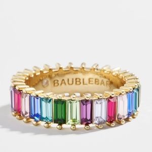 BaubleBar Mini Alidia Ring- Multicolor- NWT